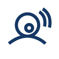 person with mouth open, sounds coming out